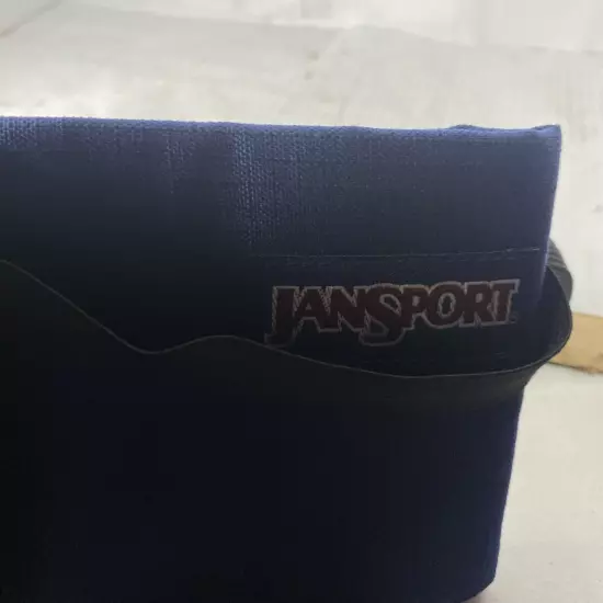 Vintage Jansport Blue Fanny Pack And Water Bottle Holder Hiking Camping