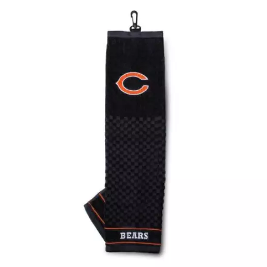 NFL Embroidered Tri-fold Towel - Chicago Bears Golf 