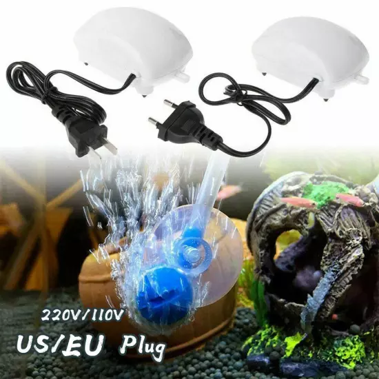 Ultra-Silent Aquarium Air Pump Fish Tank Increasing Oxygen Pump AC220V/110V