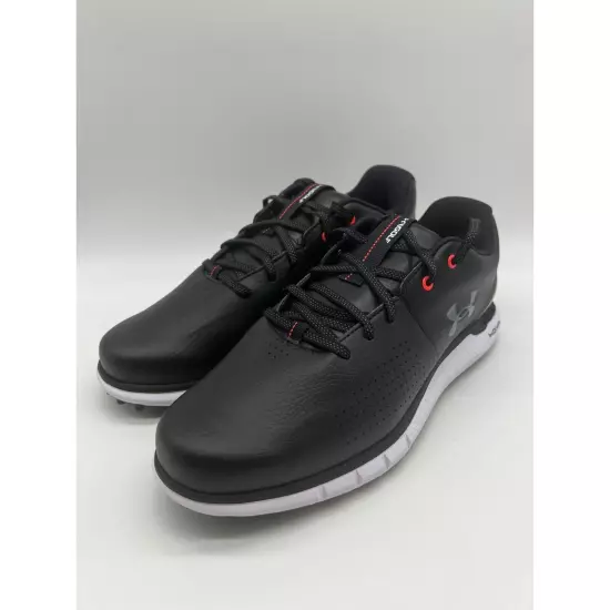 Under Armour UA HOVR Fade 2 Spikeless Golf Black Wide E Shoes Men’s Size 8 NEW