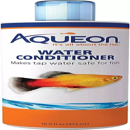 Aqueon Aquarium Water Conditioner Bottle 16 ounces