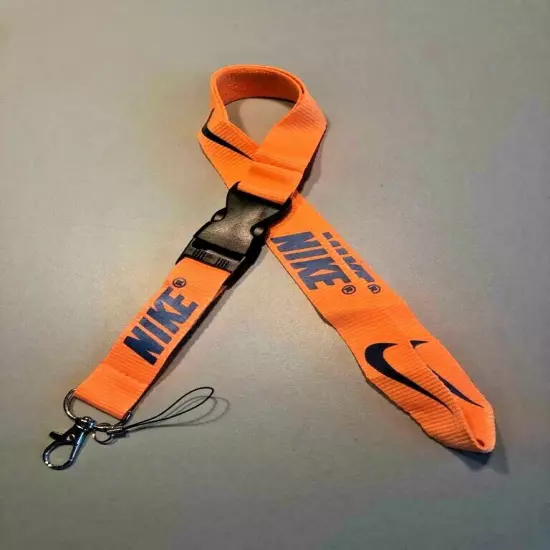 Nike Lanyard Detachable Keychain Badge ID Holder Phone Strap Multi Color