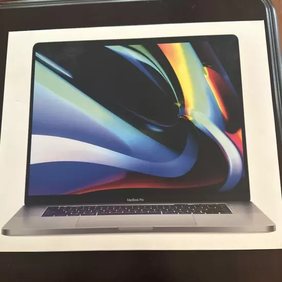 MacBook Pro - 16” Space Gray- 2019- Empty Box - Model A2141