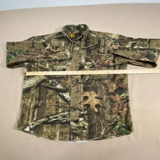 Browning Reactar Long Sleeve Camo Hunting Shirt Size S Excellent Condition