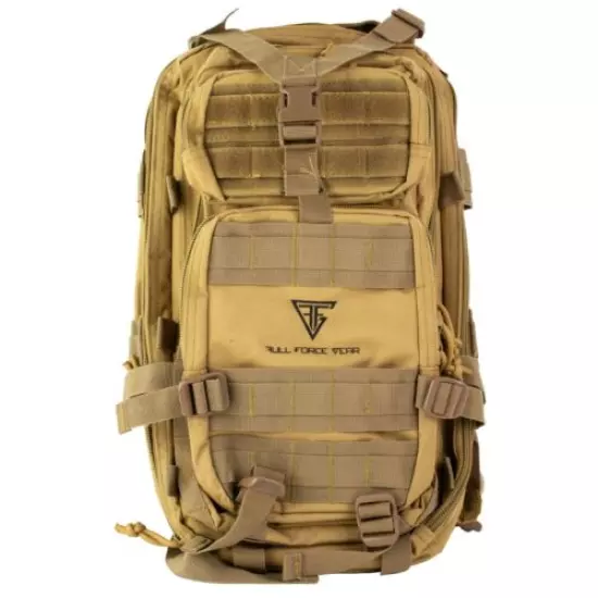 Full Forge Gear, Hurricane Tactical Backpack, Tan, 18"x11"x11"