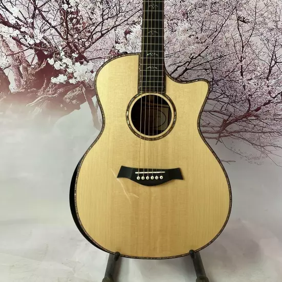 914ce with ES1 Electronics2004-2012-Natural Acoustic Guitar factory outlet