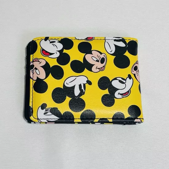 Buckle-Down Mens Disney Mickey Mouse Bifold Wallet