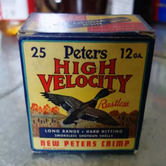 Peters High Velocity: Long Range Hard Hitting 12 Ga. Shotgun Shell PACKAGE