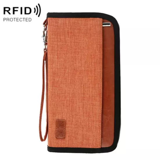 Multifunctional RFID Anti -Theft Passport Package Travel Air Ticket Pocket Card