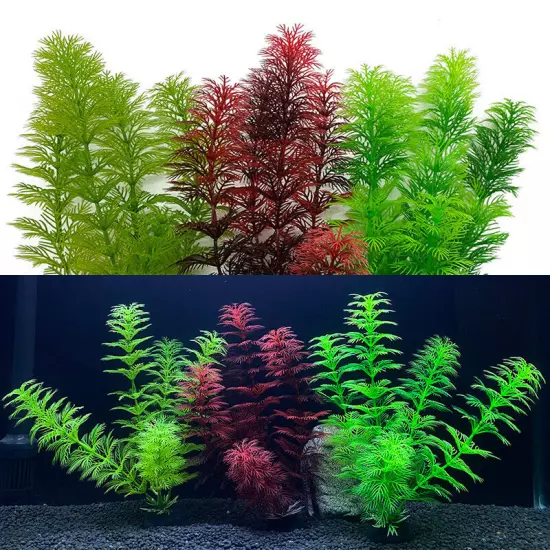 Fake Aquatic Plants Fish Tank Landscaping Micro Landscape Decoration Aquariums❥