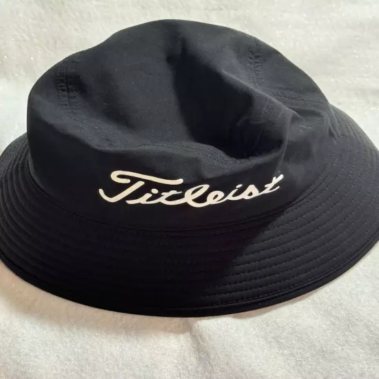 New,Men’s Stadry Titleist Black Bucket Hat Size S/m