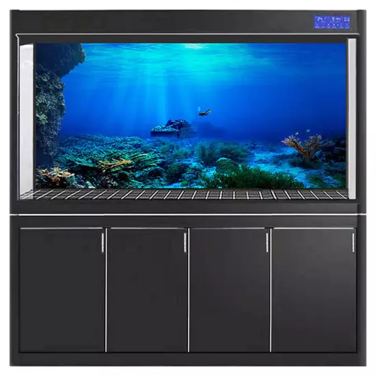 Fish Tank Background Decorative Painting Plants HD Aquarium Landscape Sticker