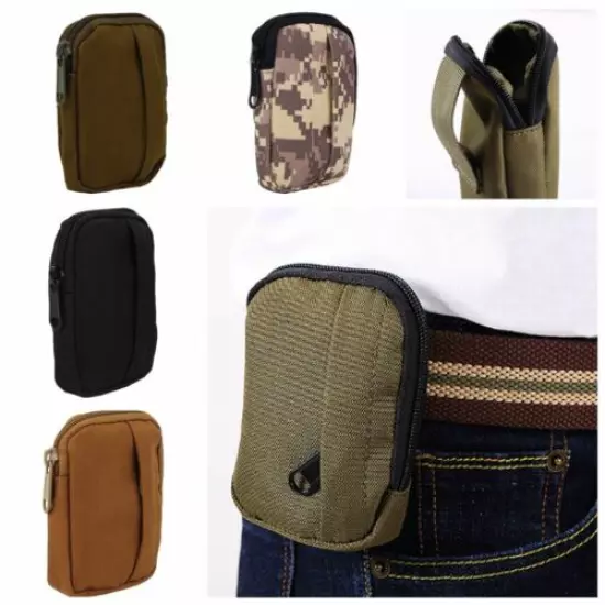 800D Nylon Tactical Pouch Utility EDC Belts Waist Bags Phone Case Coin Purse Hot