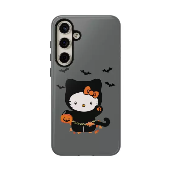 HALLOWEEN HELLO KITTY Phone Case, iPhone and Samsung Glossy Tough Phone Cases