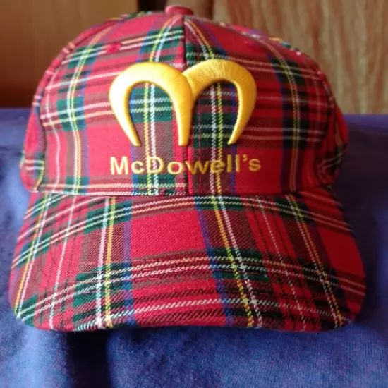 McDowell's Plaid Baseball Hat Coming to America Home of the Big Mick