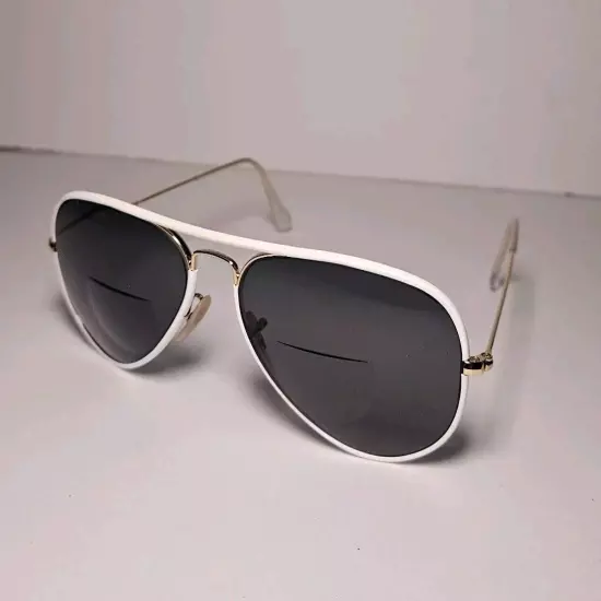 Ray-Ban Italy RB 3025-J-M AVIATOR 146/32 55-14 2N White Gold Sunglasses Frame