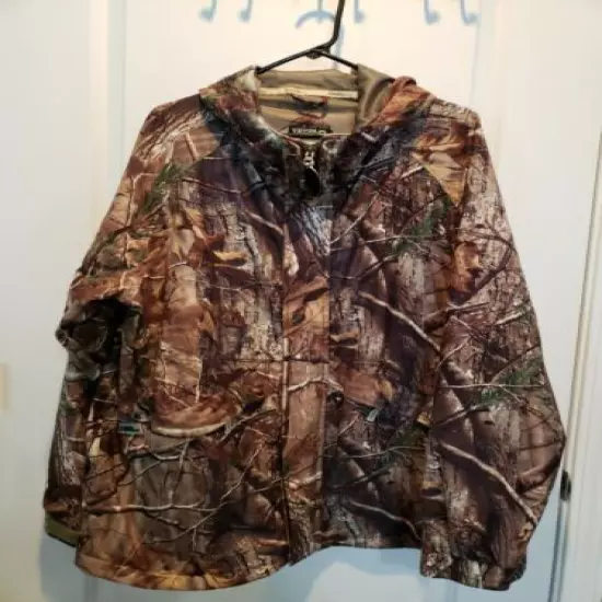 Men's "Gander Mountain" TecH20 X-Large Realtree Camouflage Lightweight Jacket