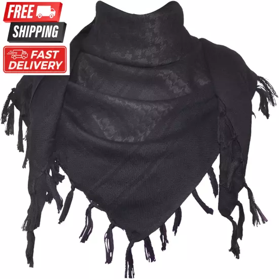 Cotton Shemagh Tactical Desert Scarf Wrap