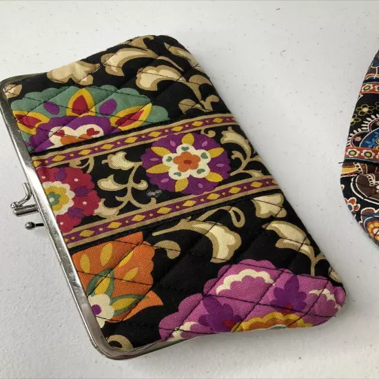 Vera Bradley Wallet Bag Clutch Mix Lot of 4 Small Quilted Floral