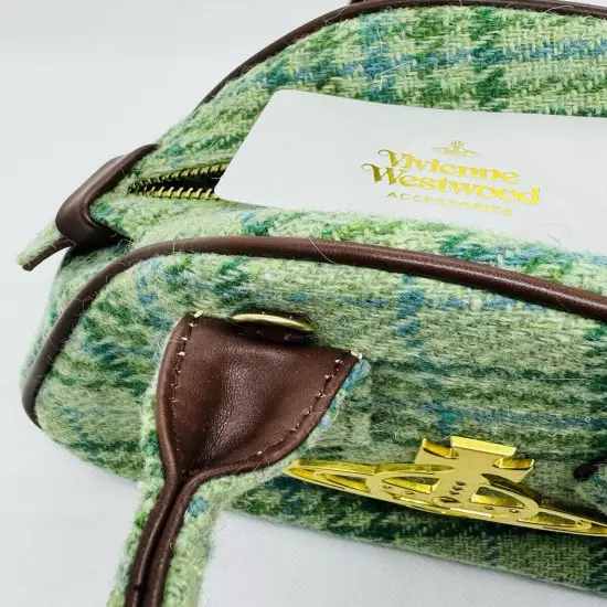 Vivienne Westwood Yasmin Harris Tweed Collaboration Greenish from japan