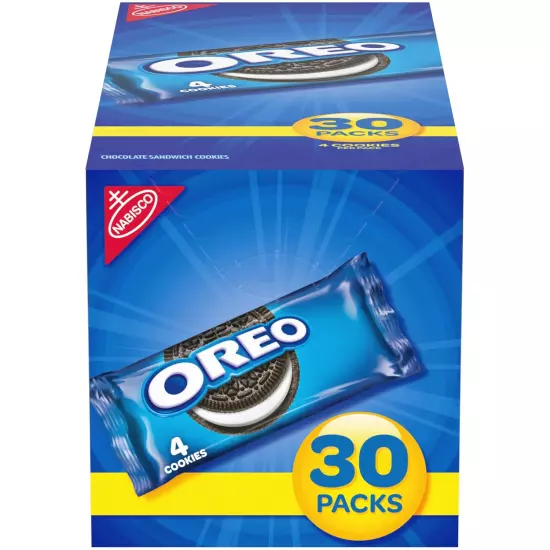 Chocolate Sandwich Cookies, 30 - 1.59 Oz Snack Packs