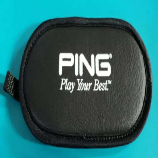 Vintage Ping Play Your Best Leather Mallet Putter Cover NOS Last One