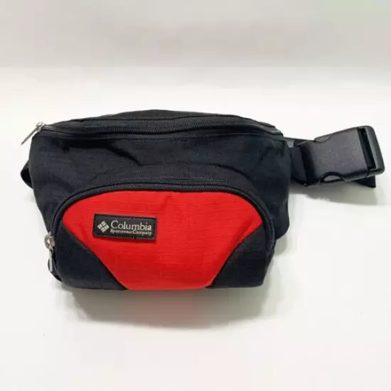 Columbia Retro Waist/Fanny Pack in “Stony Butte Red Alert” Color. EUC