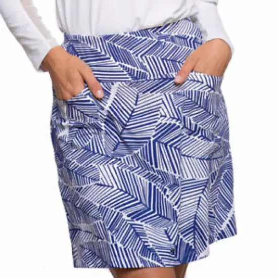 NWT Ladies IBKUL ICIKULS MARLEY NAVY BLUE GOLF STRAIGHT SKORT sizes S & XL 