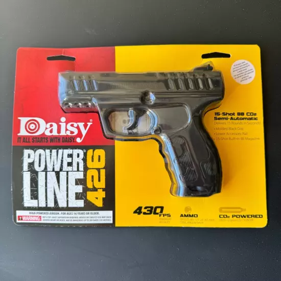 NEW - Daisy Power line 426 semi-automatic .177 CO2 430 FPS BB Pistol