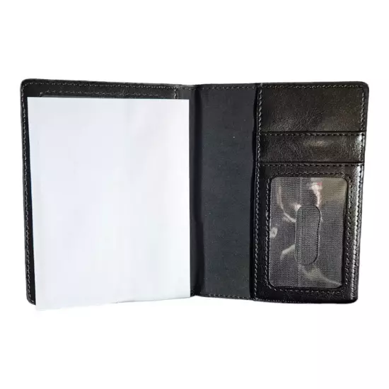 Passport Vaccine Cover Wallet Travel Essentials Leather Card Case Accessories