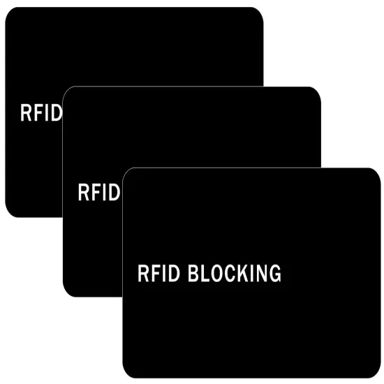 RFID Blocking Card Slim RFID Card Blocker NFC Contactless Card Wallet Protector