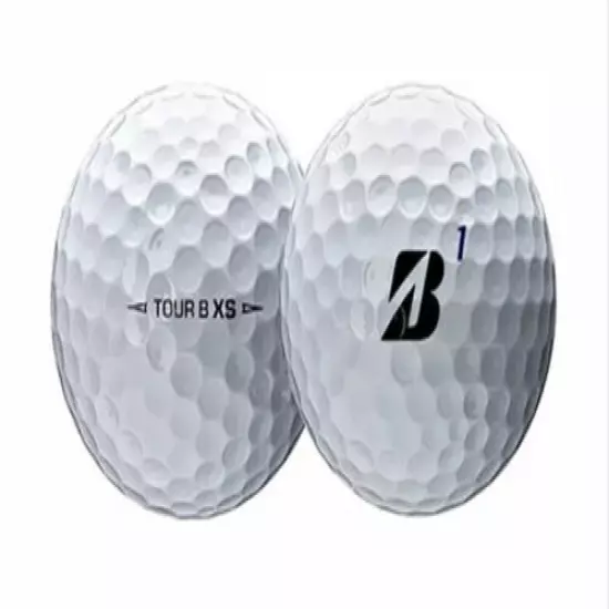 24 Golf Balls - Bridgestone TOUR B X and B XS Mix White - 3A 