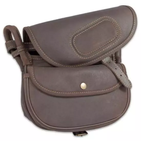 LEATHER HUNTING SHOOTING CARTRIDGE BAG BRAND NEW