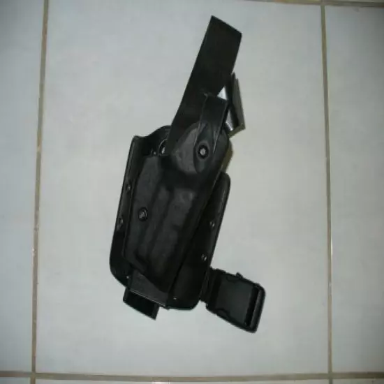 SAFARILAND 6004-74 GUN HOLSTER RT LEG HARNESS TACT FITS 40 CAL SIG SAUR P228/9