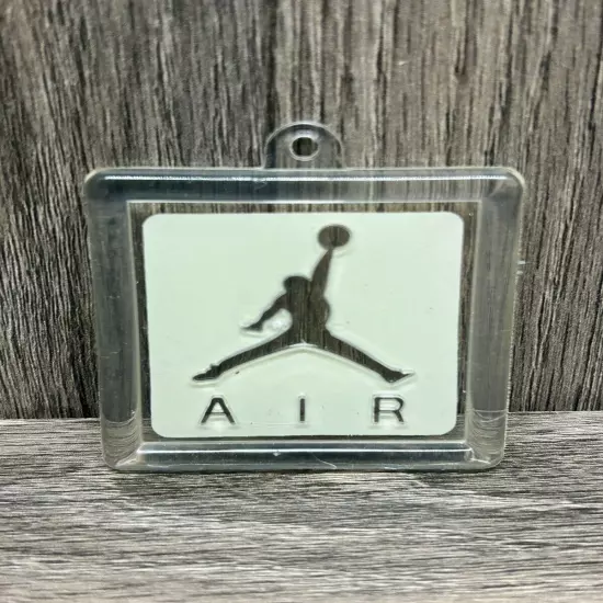 Nike Air Jordan 3 Retro Pure White 136064-111 Key Chain Hang Tag “Only”