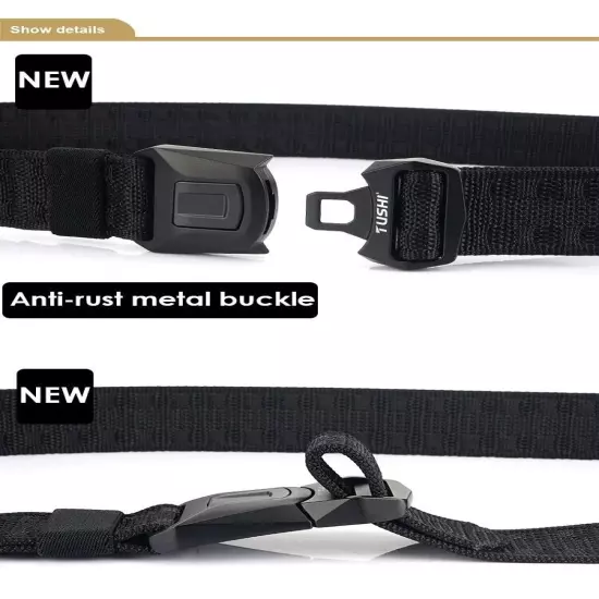 Military Belt for MEN Tactical Strap Waistband Belts Quick Release Buckle Black