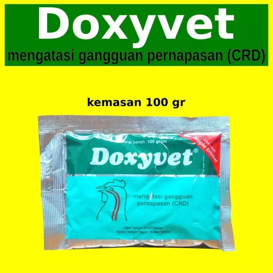 Doxyvet Broad Spectrum Antibiotic For Poultry 50g - 100g