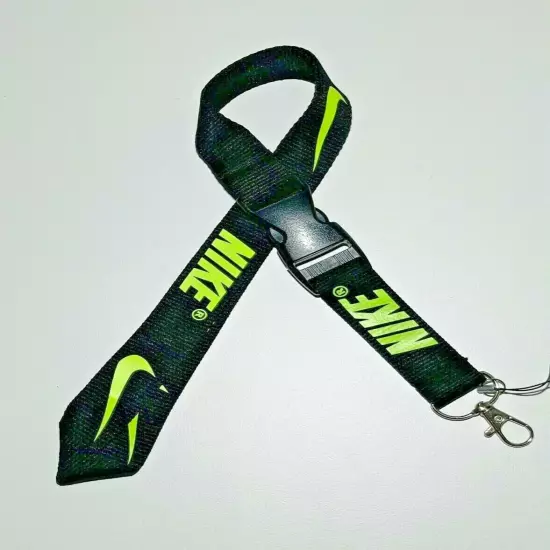 Nike Lanyard Detachable Keychain Badge ID Holder Phone Strap Multi Color