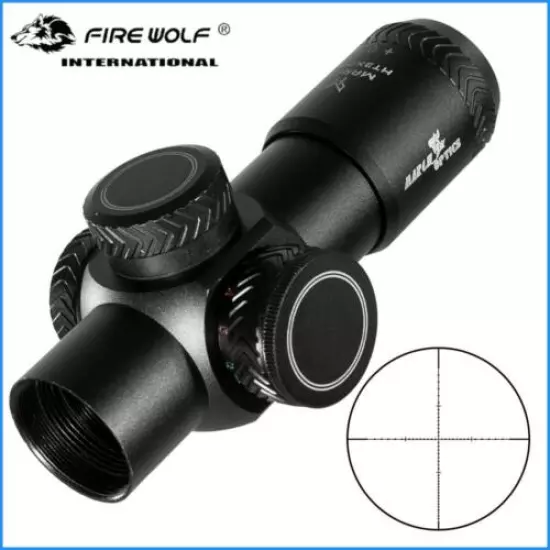 3X28 IR Rifle Hunting Green Red Dot Cross Optical sight Scope Tactical Hunting