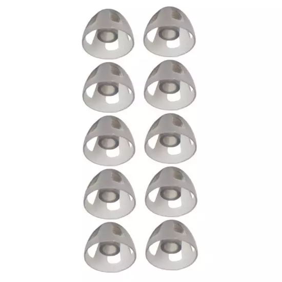 Premium Ear Tips 10 Pack Hearing Aids Replacement Soft Silicone Earbud Tips