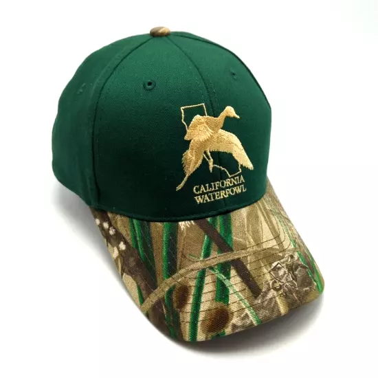 CALIFORNIA WATERFOWL Marin County hat green adjustable cap 25th Anniversary