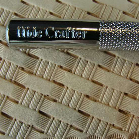 Pro Crafters Series - Double Rope Basket Weave Stamp (Leather Stamping Tool)