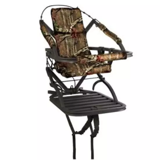 New Summit Titan SD Climbing Treestand w/ Stirrups & Harness 81118