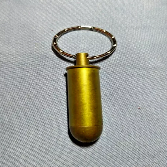 44 Mag Bullet Style Keychain Stash Cavity No cash incl for mrpotts773