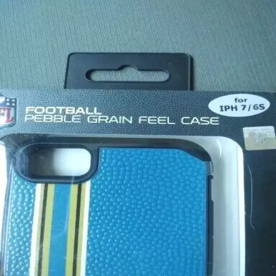 NWT NFL Jacksonville Jaguars Football Pebble Grain iPhone Iph 7/6S Blue Case