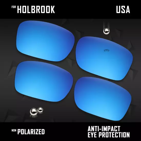 Anti Scratch Polarized Replacement Lenses for-Oakley Holbrook OO9102 Options