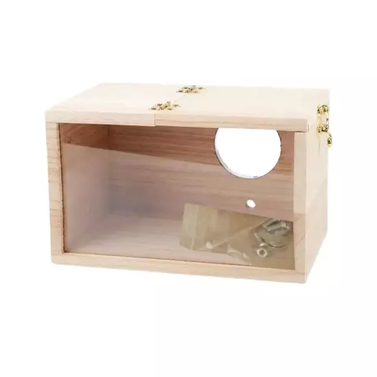 Transparent Bird Breeding Box Parrot Parakeet & Cockatiel Nesting House Supplies