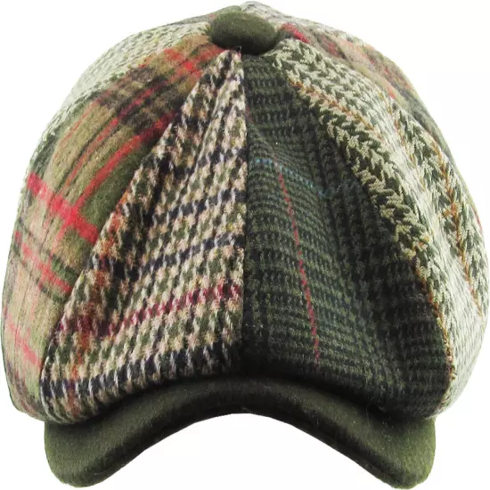 Mens Ivy Hat Golf Driving Ascot Winter Flat Cabbie Newsboy