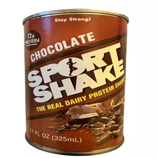 12 Sport Shake chocolate Real Dairy Power Protein Drink 11 ounces 11/01/2025