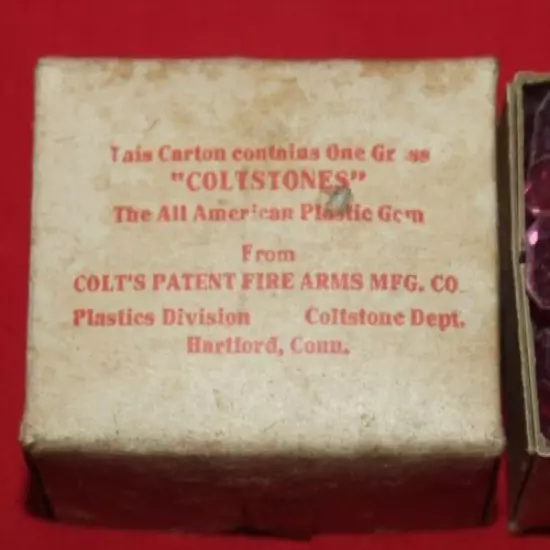 Colt Firearms Factory Coltstones full box 1940s Very Rare 